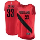 Camiseta Zach Collins 33 Portland Trail Blazers Statement Edition Rojo Hombre